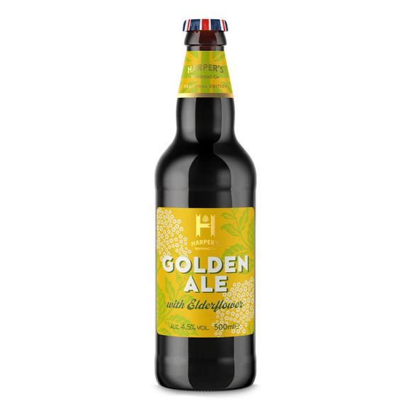 Harper's Brewing Co. Golden Ale With Elderflower 500ml