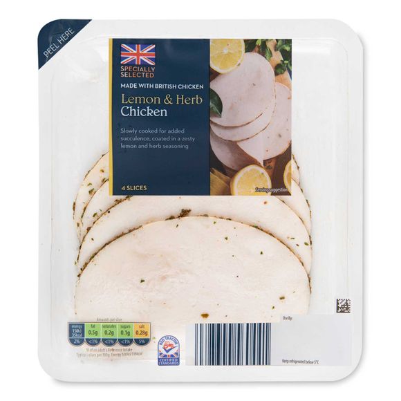 Specially Selected Lemon & Herb Chicken 120g