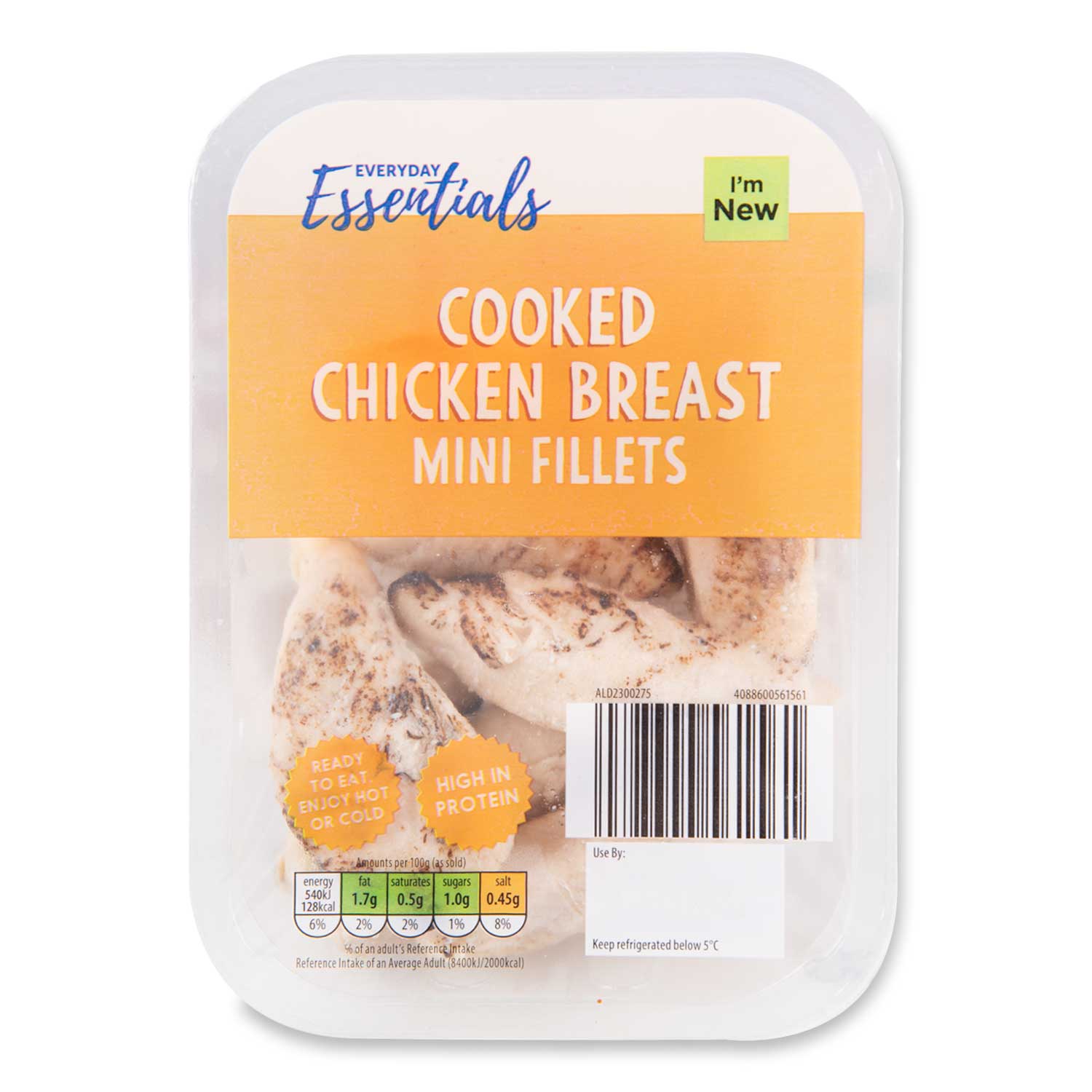 Everyday Essentials Cooked Chicken Breast Mini Fillets 170g