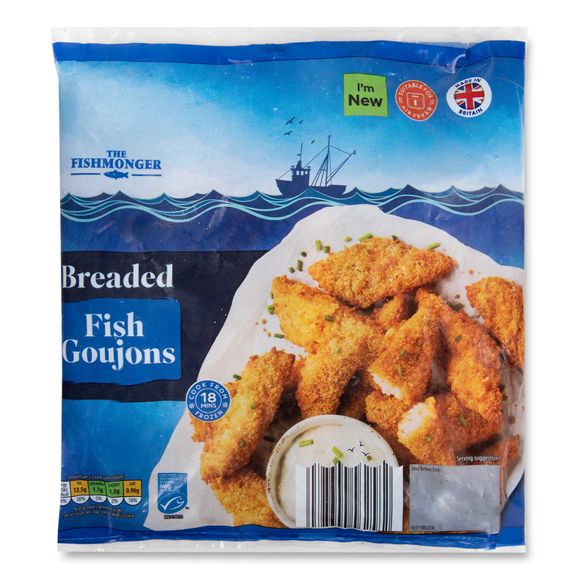 The Fishmonger Breaded Fish Goujons 400g