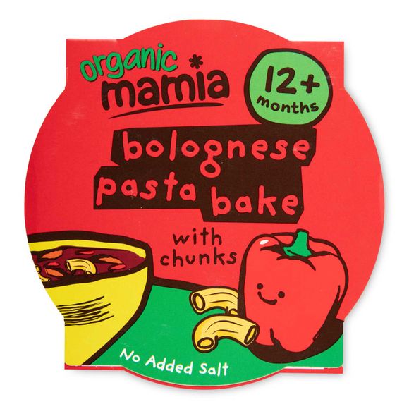 Mamia Organic Bolognese Pasta Bake Tray Meal 200g