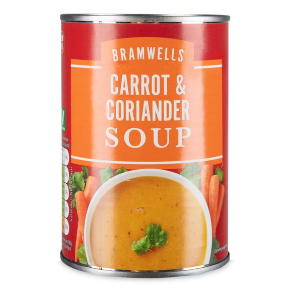 Bramwells Carrot & Coriander Soup 400g