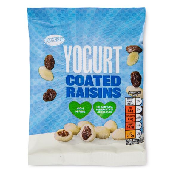 Snackrite Yogurt Coated Raisins 25g