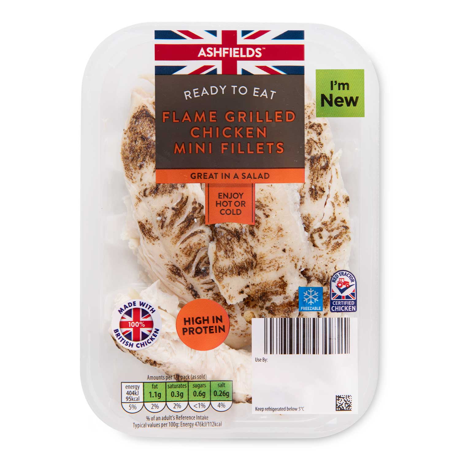 Ashfields Flame Grilled Chicken Mini Fillets 170g