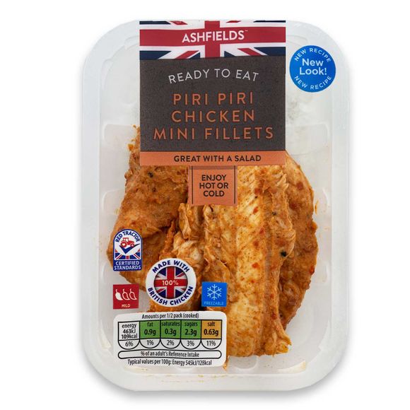 Ashfields Piri Piri Chicken Mini Fillets 170g