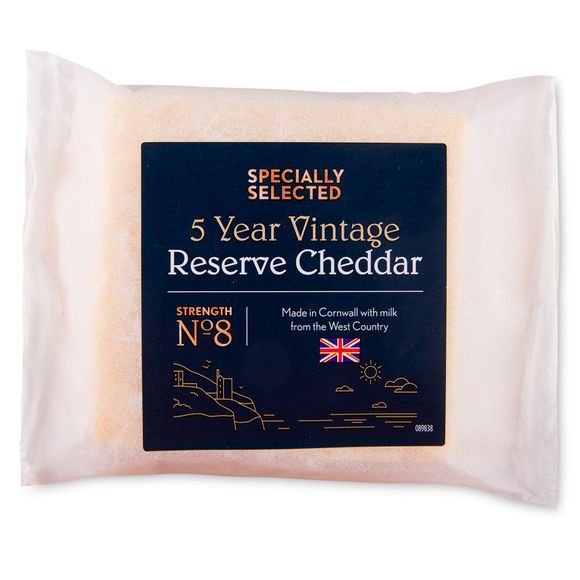 Specially Selected 5 Year Vintage Reserve Cheddar Cheese 250g