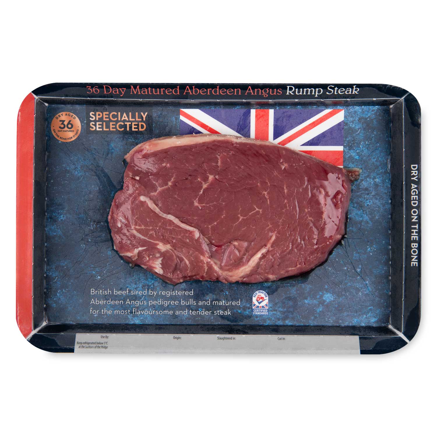 Specially Selected 36 Day Matured Aberdeen Angus Rump Steak 227g