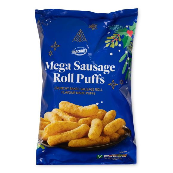 Snackrite Mega Sausage Roll Puffs 130g