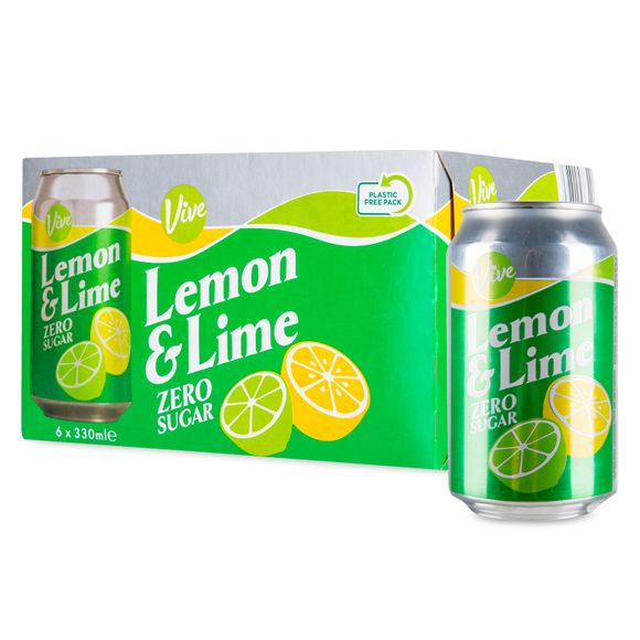 Vive Multipack Lemon & Lime 6x330ml