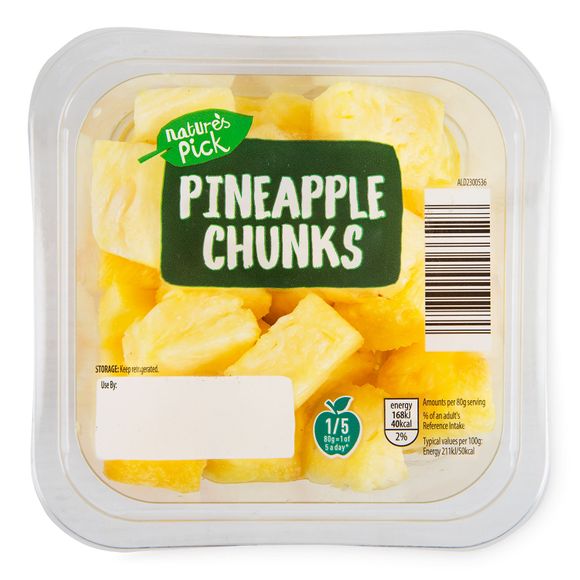 Nature's Pick Pineapple Chunks 400g