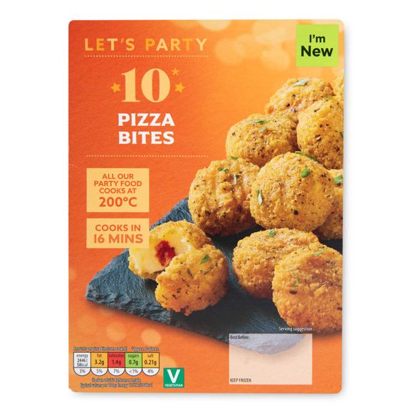 Let's Party Pizza Bites 200g/10 Pack*