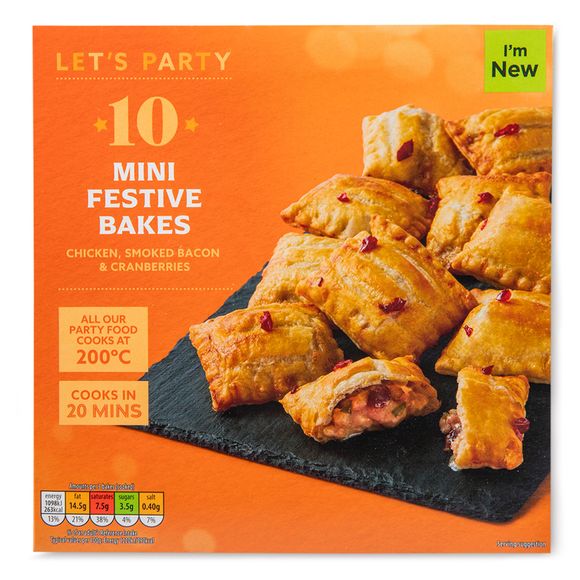 Let's Party Mini Festive Bakes 300g