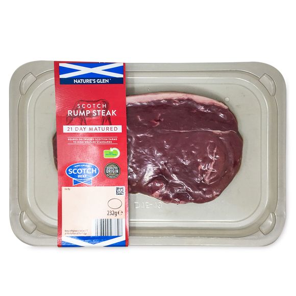 Nature's Glen 21 Day Matured Scotch Rump Steak 232g