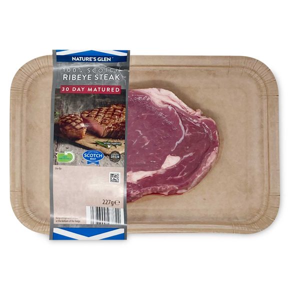 Nature's Glen 30 Day Matured 100% Scotch Ribeye Steak 227g