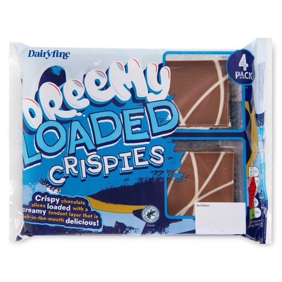 Dairyfine Dreemy Loaded Crispies 208g/4 Pack