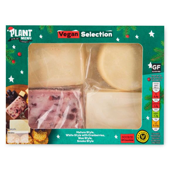 Plant Menu Vegan Cheese Selection 4x100g