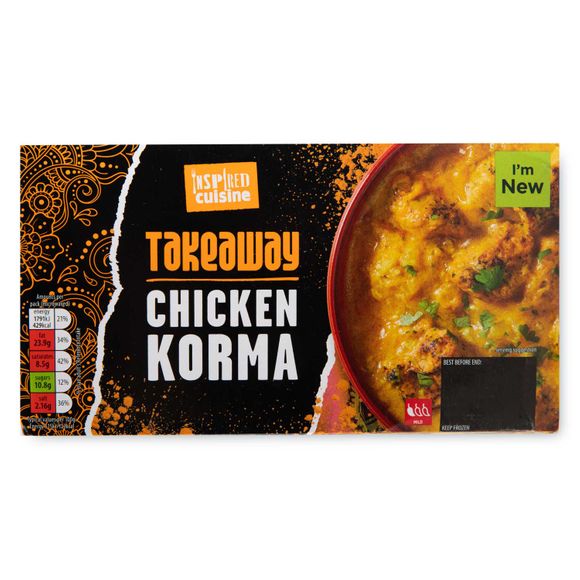 Inspired Cuisine Take Away Chicken Korma 375g