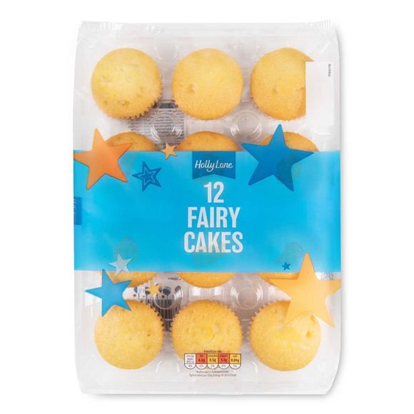 Holly Lane Fairy Cakes 240g/12 Pack