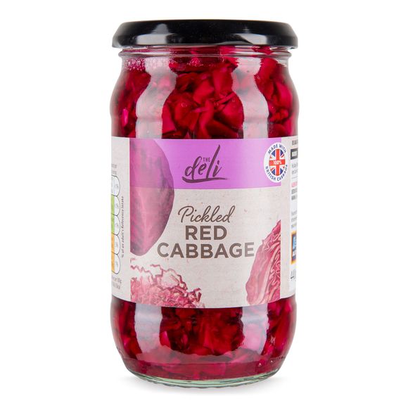 The Deli Pickled Red Cabbage 440g (200g Drained)