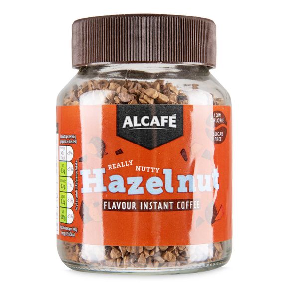 Alcafé Hazelnut Flavour Instant Coffee 50g