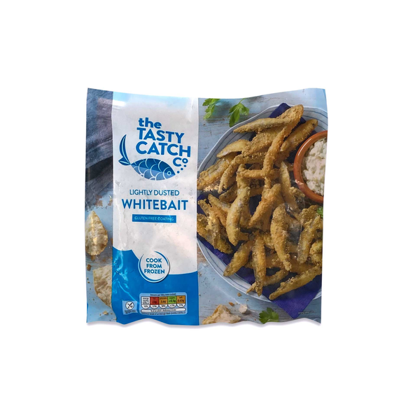 The Tasty Catch Co. Lightly Dusted Whitebait 400g