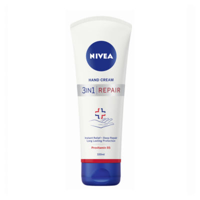 NIVEA 3 in 1 Repair Hand Cream 