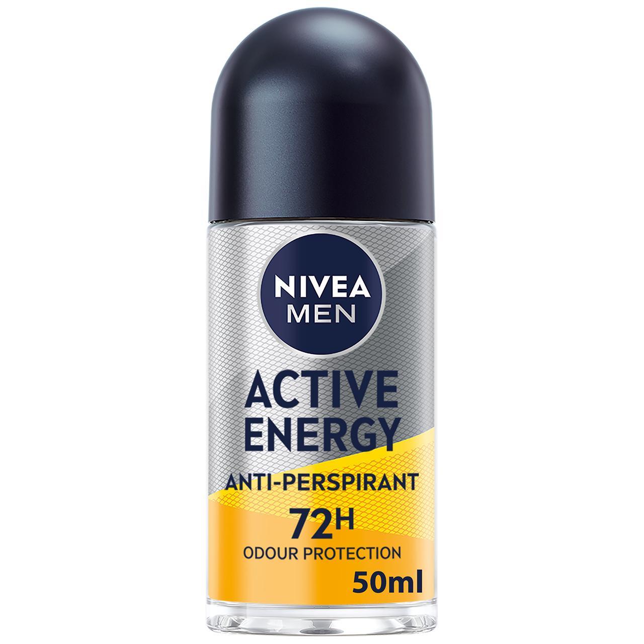 NIVEA MEN Active Energy Anti-Perspirant Deodorant Roll-On