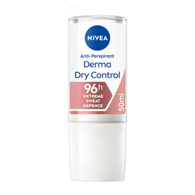 NIVEA Derma Dry Control Max Antiperspirant Deodorant Roll-On 50ml