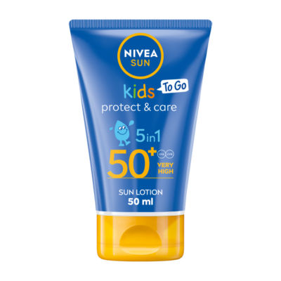 Nivea Kids Protect & Care 5in1 To Go Lotion SPF 50+ 50ML