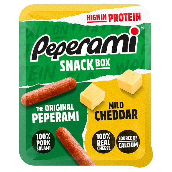 Peperami Original and Cheese Snack Box 50g