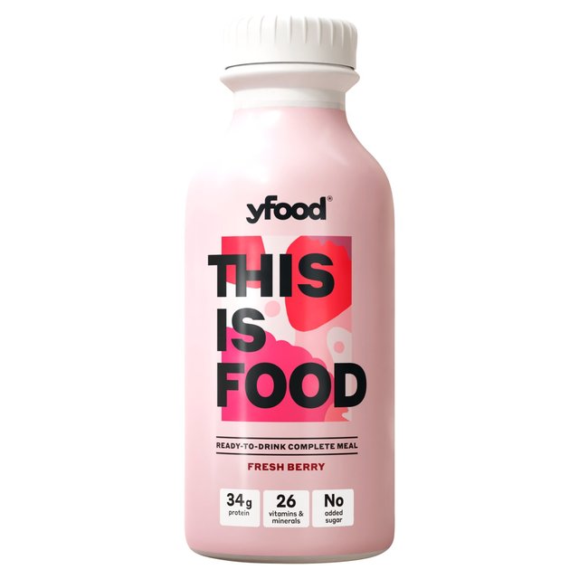 Yfood Ready To Drink Complete Meal Fresh Berry  500ml