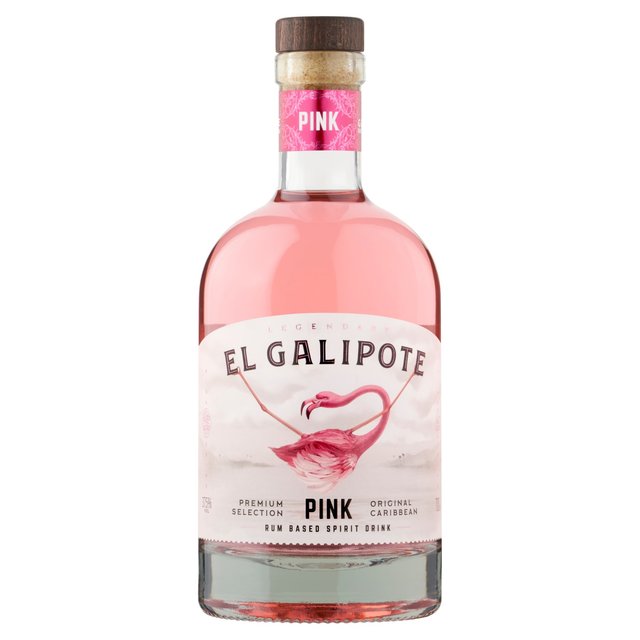 Legendary El Galipote Pink Rum Based Spirit Drink 700ml