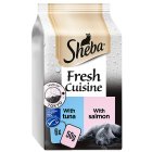 Sheba Fresh Cusine Taste of Tokyo Wet Cat Food Pouches Mixed in Gravy