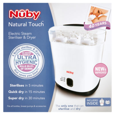 Nuby Natural Touch Electric Steam Steriliser & Dryer