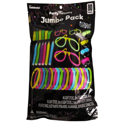 Glow Jumbo Party Favours Set