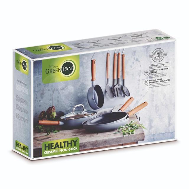 Greenpan Mayflower Pro 9 Piece Set 