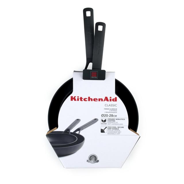 Kitchen Aid Frypan Set 20cm & 28cm 