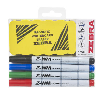 Zebra Dry Erase Set