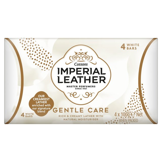 Imperial Leather Gentle Care Soap Bars 4 per pack