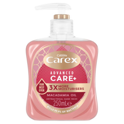 Carex Care Antibacterial Hand Wash Macadamia Oil