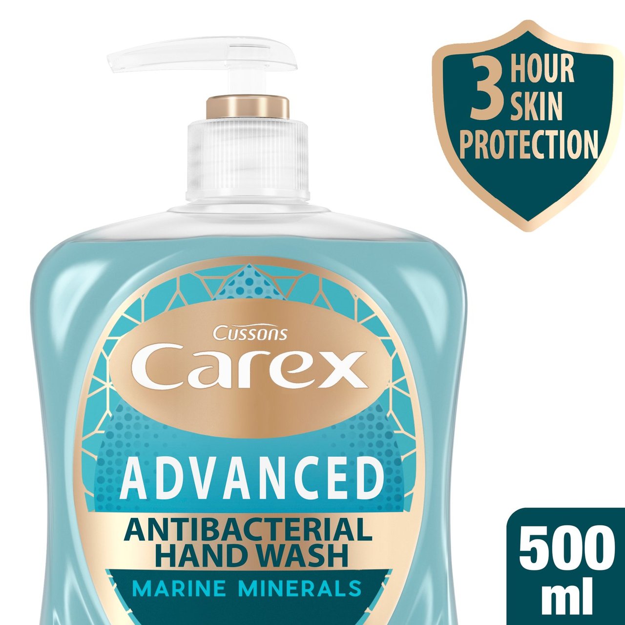 Carex Advanced Protect Marine Antibacterial Hand Wash 500ml