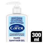 Carex Moisture Antibacterial Hand Sanitiser Gel Quick Dry 300ml