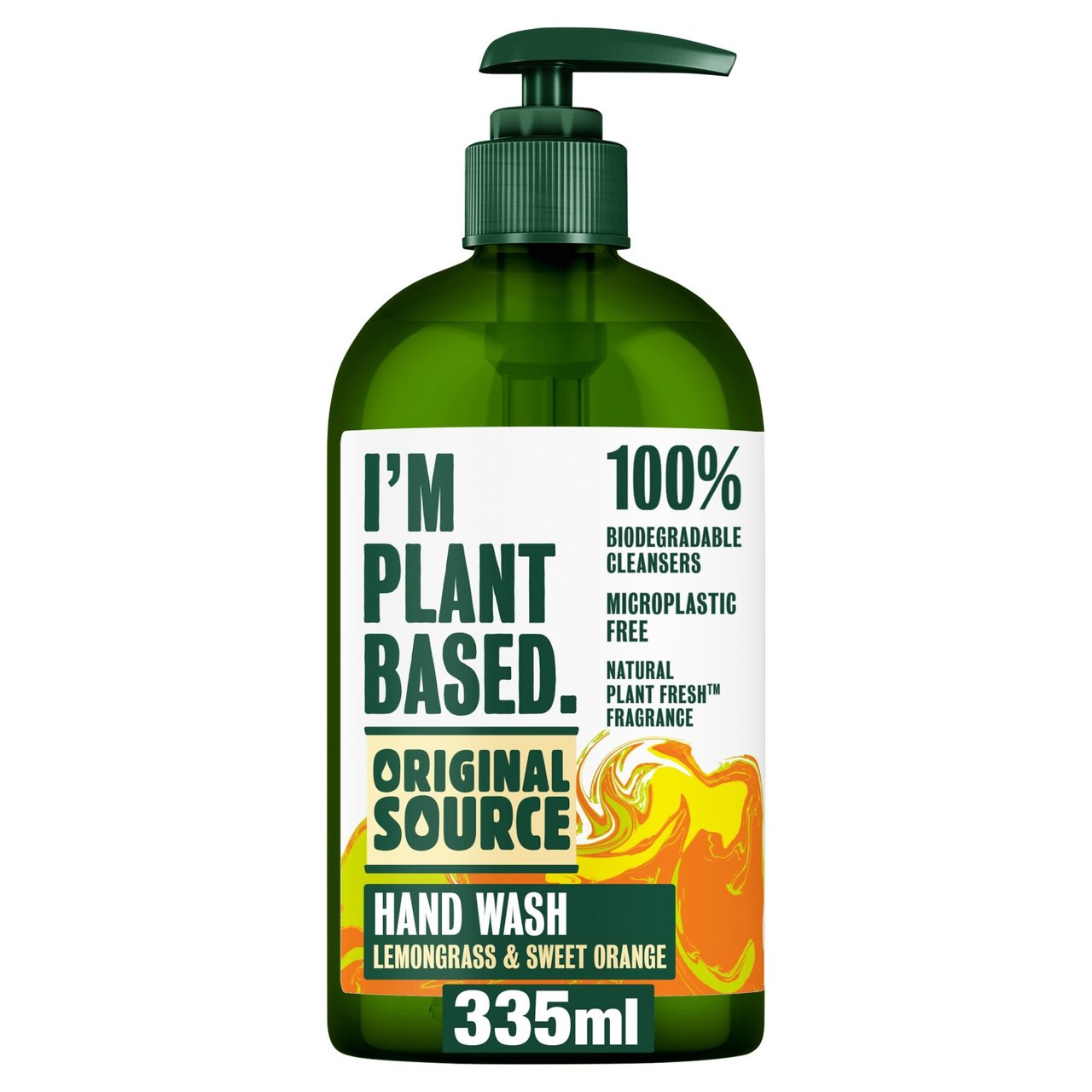 Original Source I'm Plant Based Lemongrass and Sweet Orange Handwash