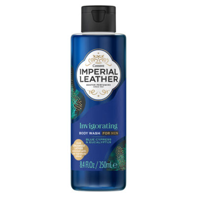 Imperial Leather Invigorating Body Wash for Men Blue Cypress & Eucalyptus