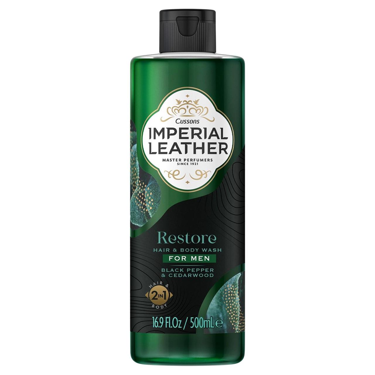 Imperial Leather Restore 2 in 1 Hair and Body Wash for Men