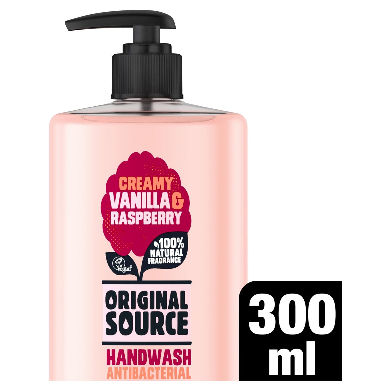 Original Source Vanilla and Raspberry Antibacterial Handwash