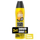 Original Source Zesty Lemon & Tea Tree 2 In 1 Shower & Shave Foam 200ml