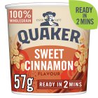 Quaker Oat So Simple Sweet Cinnamon Porridge Pot