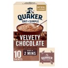 Quaker Oat So Simple Velvety Chocolate Porridge Sachets