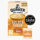 Quaker Oat So Simple Golden Syrup Porridge Sachets 10x36g